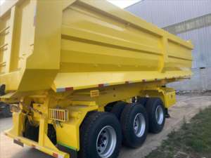Semi-remorque benne basculante robuste pour l'Afrique : Conçue pour un transport et un déchargement efficaces de matériaux en vrac et de déchets - Product Image 4