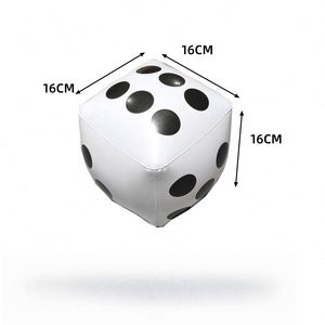 Inflatable <b>Dice</b> 12" for Party Games & Promotional Events Custom Logo Available - Product Image 2
