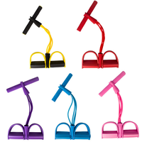 Équipement de fitness élastique Yoga pédale traction bande de résistance Latex naturel Tension étirement minceur corde d'entraînement