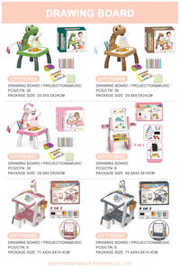 EPT Bo 3 en 1, Juguetes Educativos para Niños, Mesa de Dibujo con Proyección, Mesa de Pintura para Niños con Proyección - Product Image 6