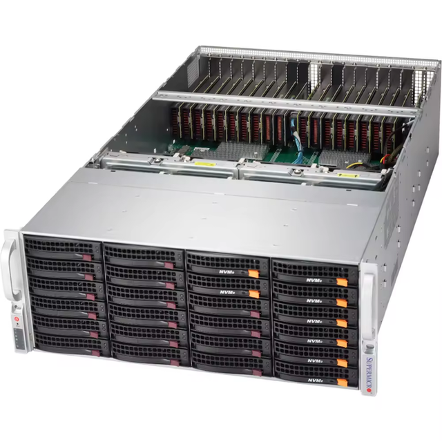 SuperServer SYS-6049GP-TRT High-Performance Supermicro Lga 3647 Intel 6252/24C/48T Computing Rack Server