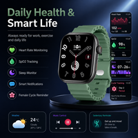 Reloj Inteligente TFT de 2.01 Pulgadas OEM ODM, Llamadas, Carga Inalámbrica, Resistente al Agua IP67, Monitor de Actividad Física, Interfaz de Usuario Personalizable