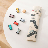 Juego de Rompecabezas Infantil en Lienzo, Juguetes Educativos, Juguete de Coche de Madera, Juego de Mesa