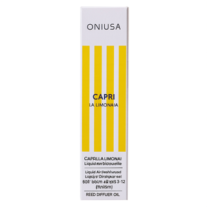 Recharge de désodorisant liquide Capri La Limonaia 250ml, Huile pour diffuseur à bâtonnets Vacances italiennes - Product Image 2