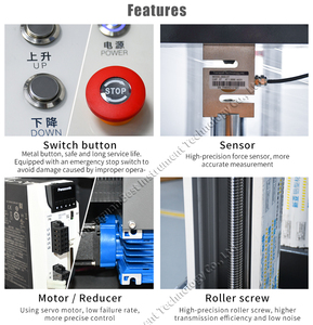 5kn hai trục kéo máy thử nghiệm trên bán phổ đàn hồi Modulus nhựa thiết bị kiểm tra - Product Image 6