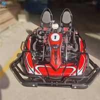 Kart à essence haute performance 200cc 210CC 270CC avec moteur puissant et configuration améliorée pour le plaisir de course en deux places