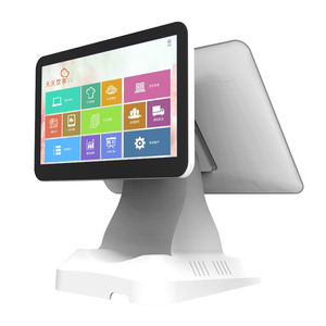 Nouvelle conception de <span class=keywords><strong>caisse</strong></span> enregistreuse de supermarché à double écran, machine POS avec processeur Intel Core I3, système d'exploitation <span class=keywords><strong>Android</strong></span>, boîtier métallique - Product Image 3