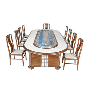 Mesa de Comedor Eléctrica de Estilo <span class=keywords><strong>Chino</strong></span> <span class=keywords><strong>con</strong></span> <span class=keywords><strong>Cinta</strong></span> <span class=keywords><strong>Transportadora</strong></span> para Hotel - Product Image 5