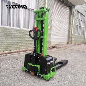 LTMG 300kg 500kg 700kg 1000kg 1 ton Lithium Batterij Zelfladende Draagbare Heftruck Elektrische Zelfladende Stapelwagen Te Koop - Product Image 1