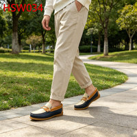 HY, Chaussures bateau marron minimalistes, au design élégant et tendance, style masque, populaires en Jamaïque, faciles à porter, en vente HSW033