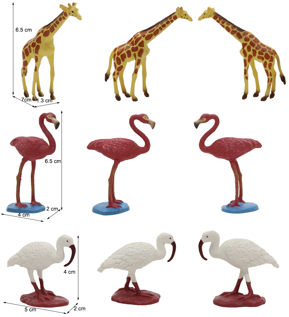 Set Di 3 Figurine Mammut Realistiche - Giocattoli Animali In PVC Dipinti A Mano, Per Educazione E Decorazione