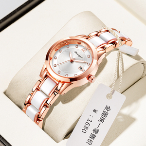 Women's <b>Watch</b> <b>Waterproof</b> Luminous Steel Strap Sophisticated Niche-Style Timepiece for Women - Product Image 4