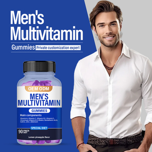 Integratori Sportivi per Adulti OEM, Multivitaminico e Minerali in Gommose, Etichetta Privata, Antiossidante Multivitaminico per Uomini - Product Image 4