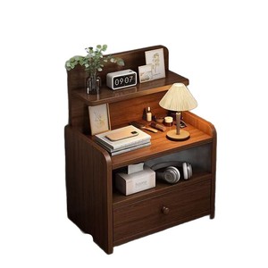 Minimalist modern <b>small</b> bedside shelf, 2025 new style, light luxury and high-end ultra-narrow storage <b>cabinet</b> - Product Image 5