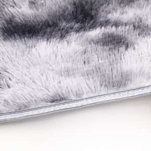 Haute qualité 60cm moderne Anti-sale Polyester Shaggy laine tapis haute Pile tapis moelleux pour salon fabriqué à la machine - Product Image 4