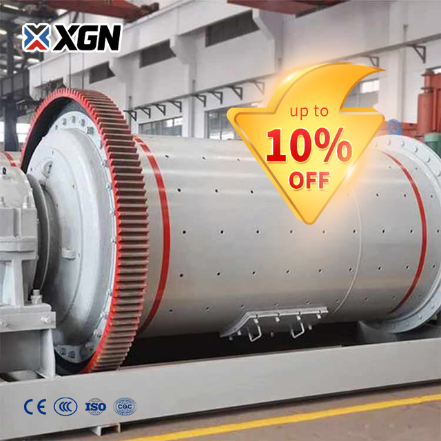 Energy Saving Small Mine Mill Ball Mining Machine / Limestone Ball Mill with AC Motor & Gear / 2-5t Capacity for Sale