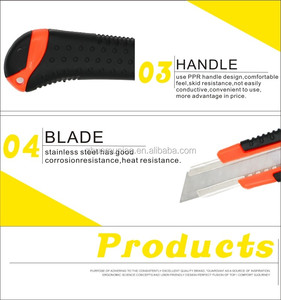 18 Mét Tự Động Tải Tiện Ích Cutter Knife Phổ Biến Set Tiện Ích Dao Snap Off Thay Đổi Nhanh Chóng 3 Cái Blades - Product Image 4