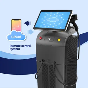 Lasted Designed Big Screen Laser Hair Removal Vertical 755nm 808nm 1064nm Diode Laser Hair Machine