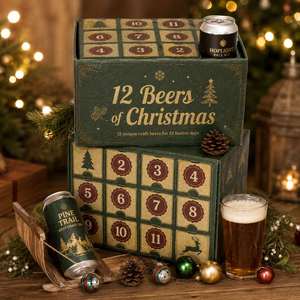 Vente en gros usine : Calendrier de l'<span class=keywords><strong>Avent</strong></span> de bière 24 jours, boîte d'emballage vide pour bouteilles de vin, carton personnalisable avec impression pour calendrier de l'<span class=keywords><strong>Avent</strong></span> de bière - Product Image 3