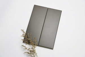 Matt surface coffee color marble <strong>tiles</strong> 100 300mm were <strong>used</strong> in the bathroom Medici glazed metallic <strong>tiles</strong> - Product Image 5