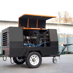 Compresor de Aire de Tornillo Portátil con Motor Diésel 185 250 350 400 450 500 CFM 8Bar 10Bar 15Bar 20Bar para Minería, Perforación y Sandblasting - Product Image 5