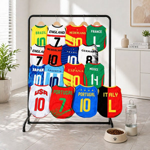 Maglia da Calcio per <span class=keywords><strong>Cani</strong></span> Argentina 2026 Nazionale Traspirante Gilet da Calcio Personalizzabile per <span class=keywords><strong>Cani</strong></span> - Product Image 1