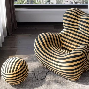 Sofá Reclinable <span class=keywords><strong>de</strong></span> Alta Gama, Diseño Moderno, Sillón Individual, Cubierta <span class=keywords><strong>de</strong></span> Terciopelo Ice-Point para Recostarse y Dormir, para Hoteles y Apartamentos - Product Image 2