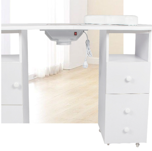 Multi-functional Salon Manicure <b>Table</b> With Drawers <b>Nail</b> <b>Table</b> With Cleaner <b>Nail</b> Spa - Product Image 4