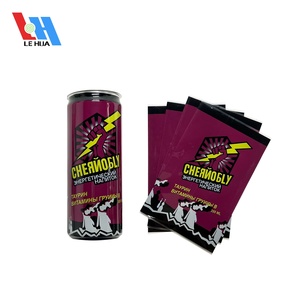 Custom <strong>Printed</strong> Heat PVC Shrink Wrap Film Sleeves <strong>Label</strong> for <strong>Plastic</strong> <strong>Bottle</strong> Beer Cans - Product Image 1