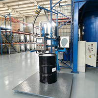 Station de remplissage intelligente PLC pour conteneurs IBC avec arrêt de pesage automatique pour l'emballage de liquides chimiques en gros volume