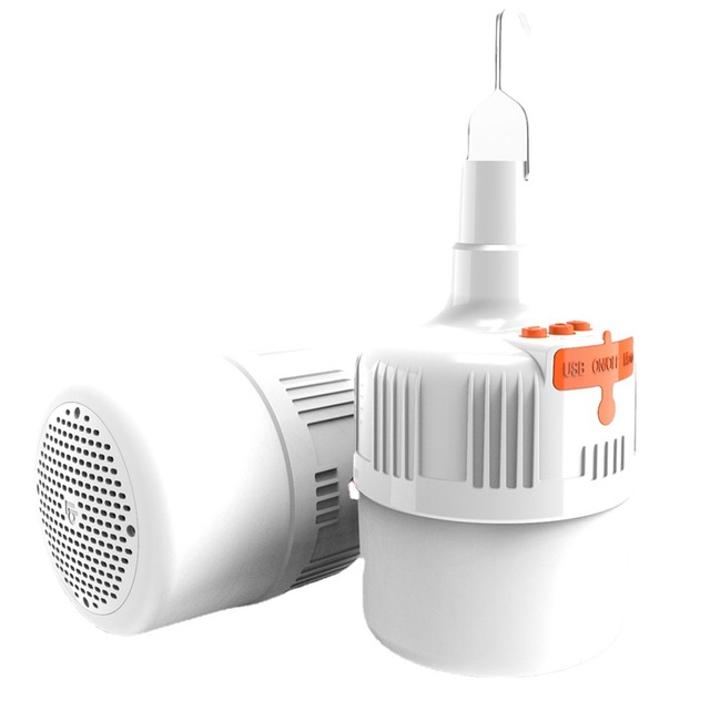 Wholesale Rechargeable Camping Bulb Tent Lantern With BT Speaker Hook up Power Bank Camping Lamp Waterproof LED Camping Light