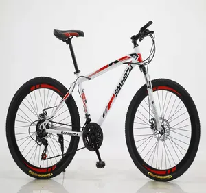 批发新款山地车高品质全悬挂自行车26英寸成年男子山地齿轮自行车