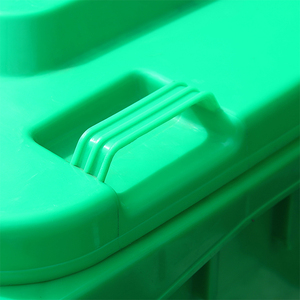 Longbang đứng bánh lăn bao gồm công suất lớn ngoài trời/Khu vực hậu cần dễ dàng làm sạch đa kích thước 120L/240L/<span class=keywords><strong>360L</strong></span> HDPE Thùng rác - Product Image 2