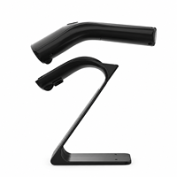 Escáner de Códigos de Barras Inalámbrico Bluetooth 1D 2D, Lector de Códigos QR, Plug and Play con Soporte para Punto de Venta y Comercio Minorista