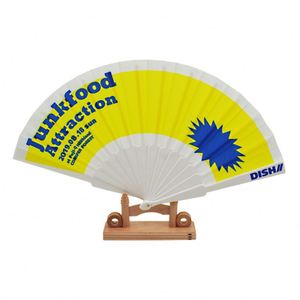 Abanico de Plástico Personalizado con Logotipo, Diseño de Arte Popular Hecho a Mano, Ecológico, para Fiestas, Bodas y Año Nuevo - Product Image 6