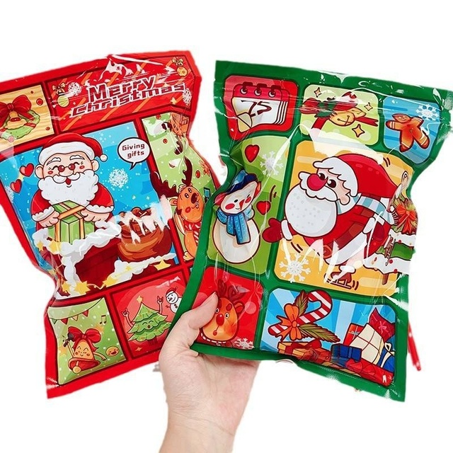 Christmas Stationery Blind Bag Set Gift Cartoon Lucky Mystery Box Party Gift Toy