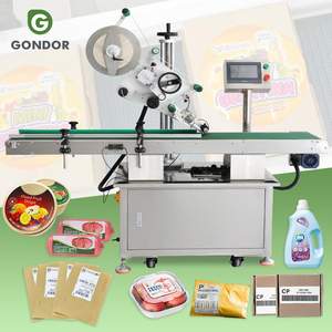 Máquina eléctrica de etiquetado para bolsas stand-up, bolsas cuadradas con cierre zip, bolsas ziplock para cosméticos y sobres de champú - Product Image 1