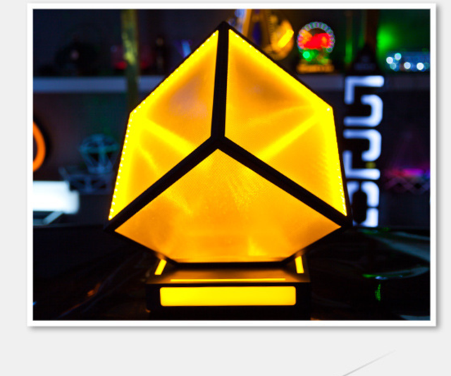 Hot selling!  Led cube shape Bottle presenter Christmas lights bottle glorifier