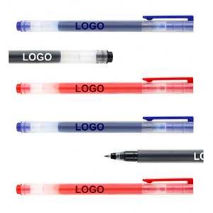 Bolígrafo de Plástico Transparente Personalizado con Logotipo, Artículos de Oficina Baratos, Impresión Personalizada Promocional, Bolígrafo Simple - Product Image 2