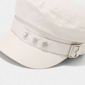 Boina Plana para Mujer, Estilo Japonés Y2K, Diseño de Estrella, Moda Casual, Gorra de Capitán, Nueva Llegada 2025 - Product Image 4