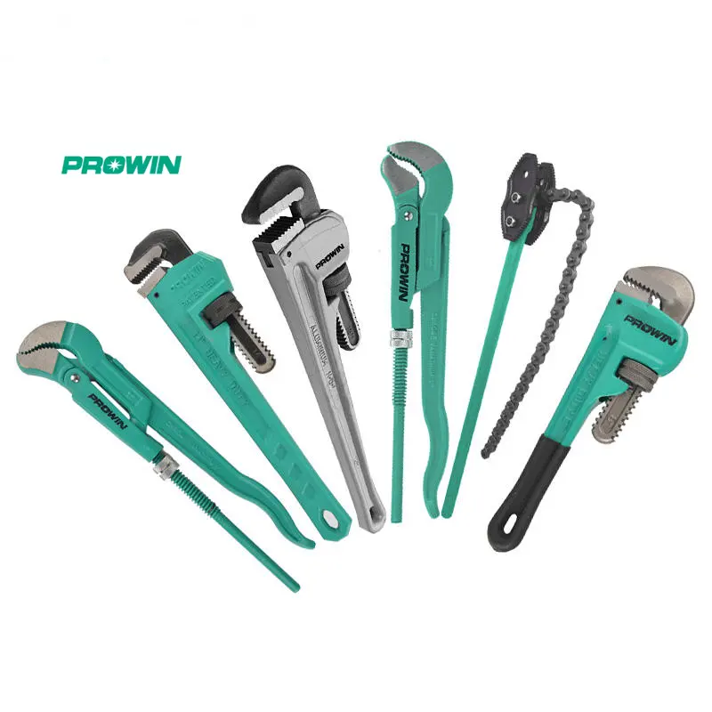 PROWIN Free Sample American Style Adjustable Heavy Duty Swedish Chain Pipe Wrench
