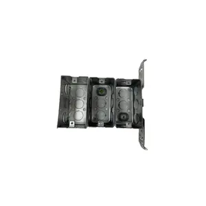 4*2 Steel Single Gang Floor Outlet Box For New Or Retrofit Construction