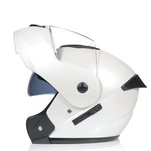 Casco da Moto Elettrica con Doppia Lente in Materiale ABS per Uomo e Donna, Estivo, Integrale/Semi-Integrale, per Tutte le Stagioni, Taglie S-XL - Product Image 4