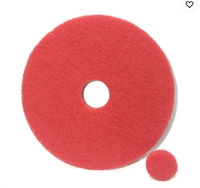 Bantalan Pemoles lantai hitam putih merah