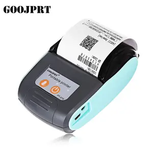 58Mm Draagbare Mini Bonnetje Pos 58 Printer Thermische Bt Printer Voor Android Ios Label Printer
