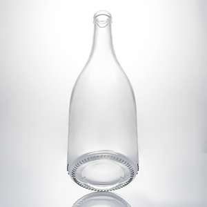 Botella de Vidrio de 750 ml con Hombro Inclinado y Rosca para Licores como Ginebra, Vodka y Vino - Product Image 4