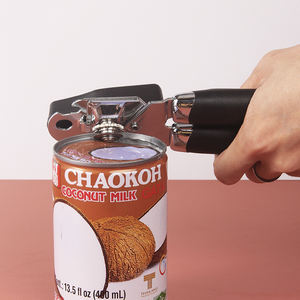 Ouvre-boîte portable C160 en acier inoxydable, couteau à vis puissant pour la mise en conserve, outils de cuisine manuels pour boîtes de conserve - Product Image 2