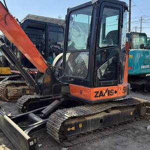 Mini-excavatrice d'occasion Hitachi ZX55 5,5 tonnes, moteur d'origine, excavatrice d'occasion, Hitachi ZX50U ZX60 d'occasion, bonne qualité - Product Image 1