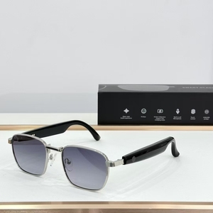نظارات شمسية ذكية مربعة الرجعية HY1003 مستقطبة للترجمة الصوتية نظارات اتصالات AI - Product Image 2