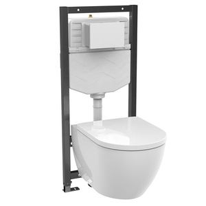 <span class=keywords><strong>Nueva</strong></span> <span class=keywords><strong>cisterna</strong></span> oculta al ras, tanque de agua para inodoro, <span class=keywords><strong>cisterna</strong></span> delgada para inodoro colgado en la pared - Product Image 2